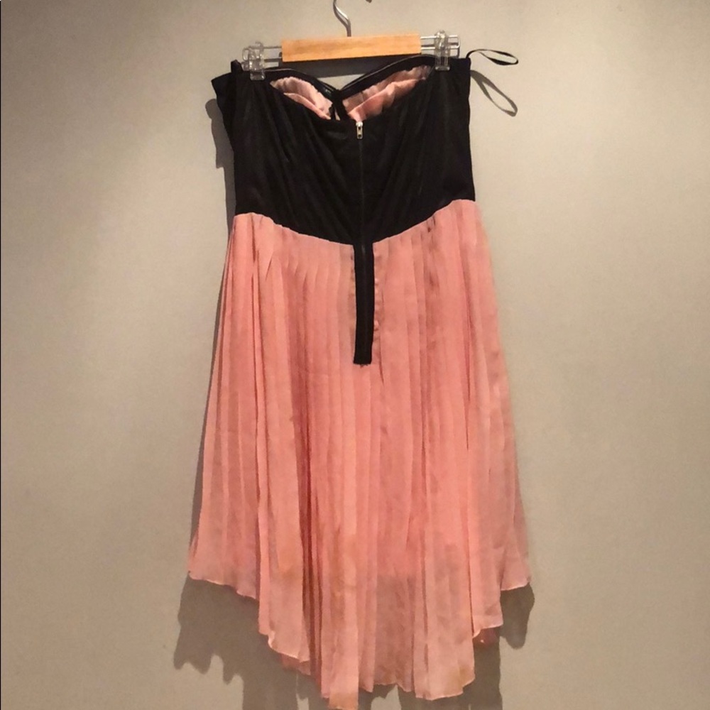 Strapless High-Low Dress - Picture 3 of 3